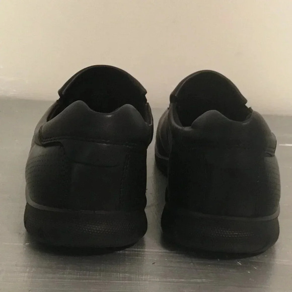 ECCO Babett Leather Slip on  Black  Casual Loafer Shoes Black SZ 10 M - Picture 8 of 14